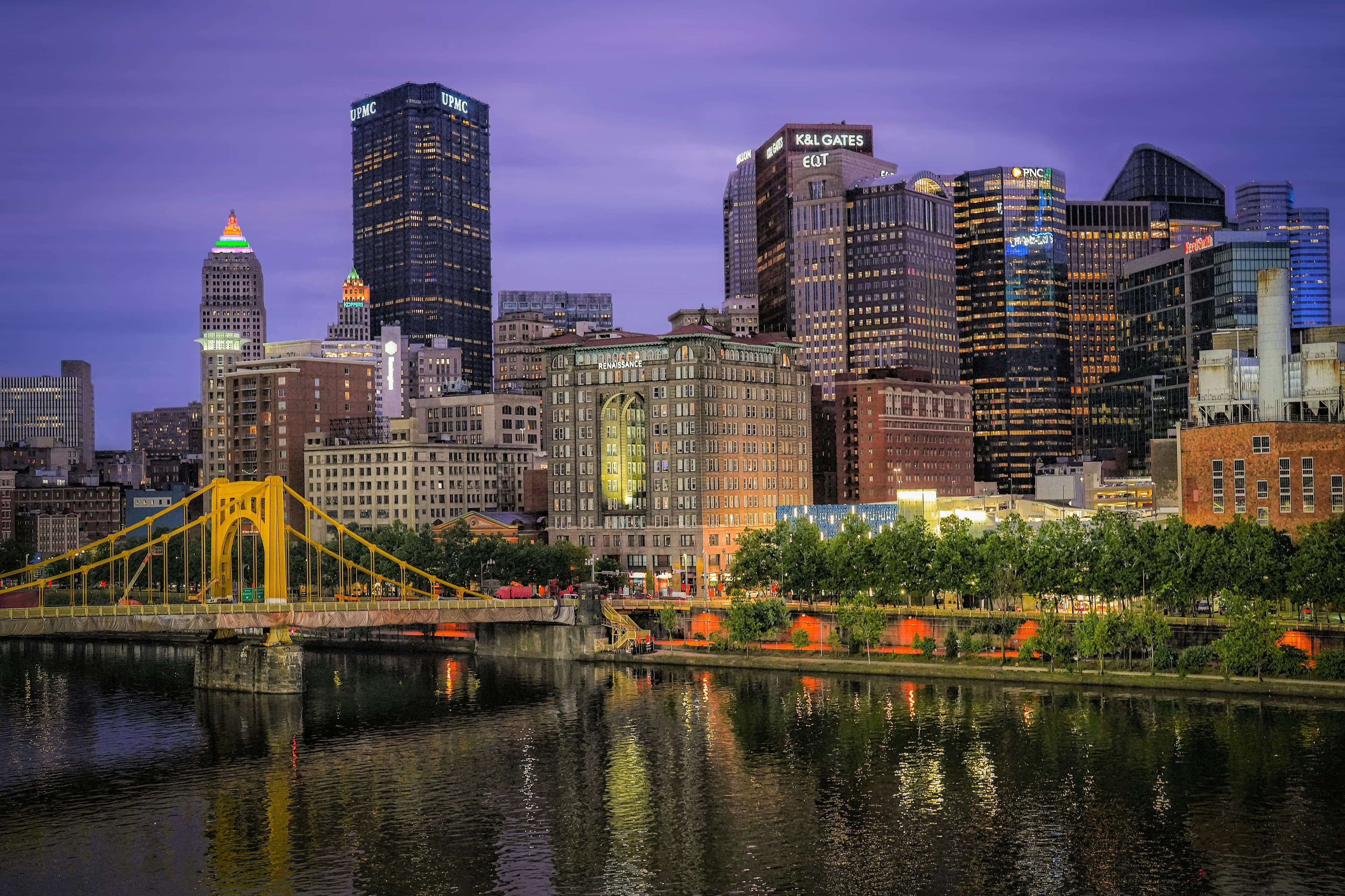 Pittsburgh, PA cityscape